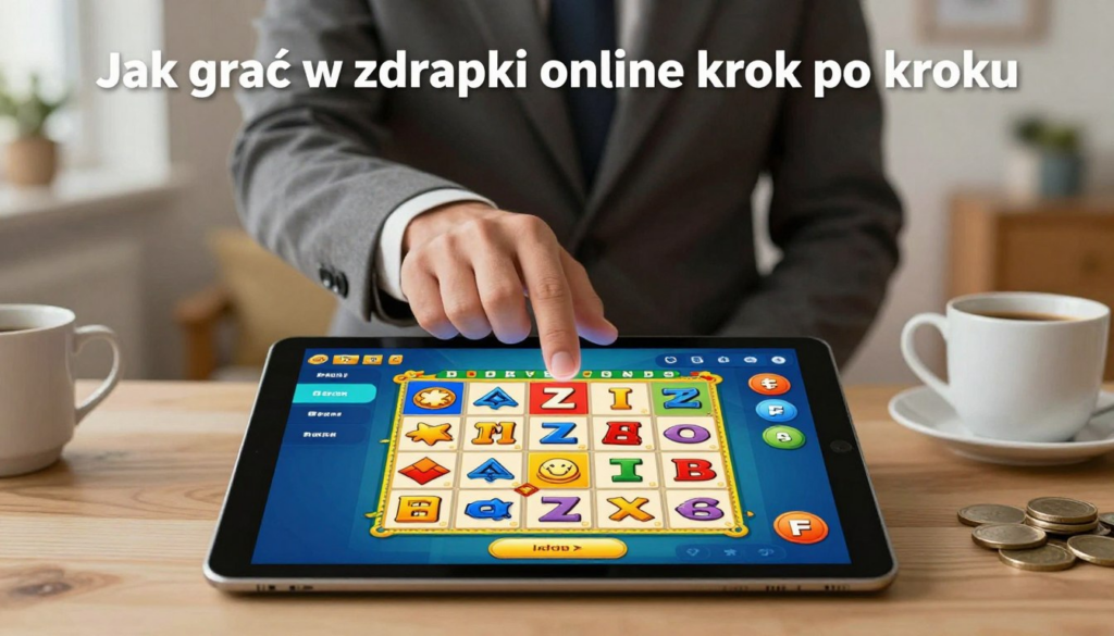Jak grać w zdrapki online krok po kroku