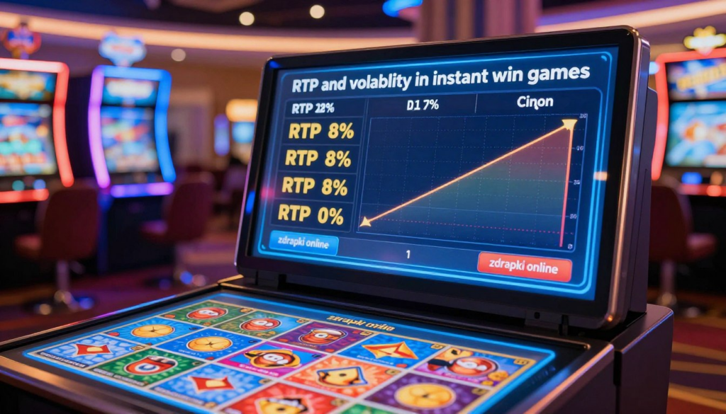 RTP i zmienność w grach instant win